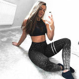 Patchwork Yoga Set Sport Fitness Women Pants Leggings | eprolo