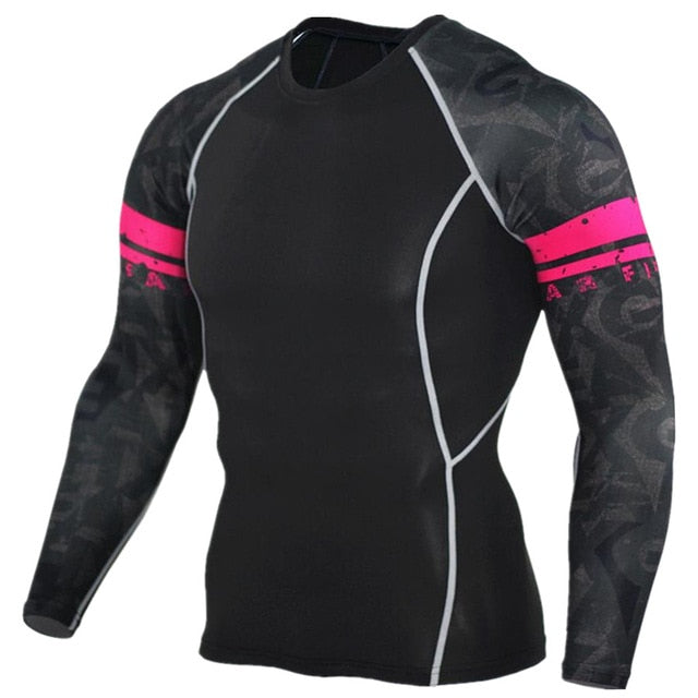 Mens Compression Shirts 3D Teen Wolf Jerseys Long Sleeve T Shirt | eprolo