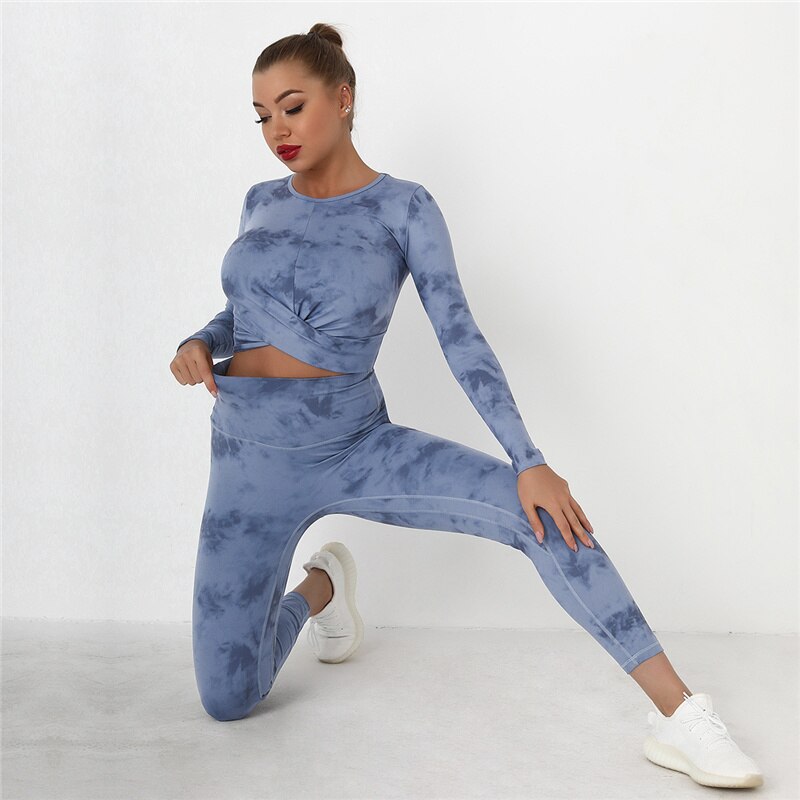 Yoga Suits 2 Pcs Long Sleeve