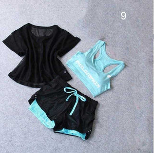 3 Pcs Set Women's Yoga Suit Fitness Clothing | eprolo