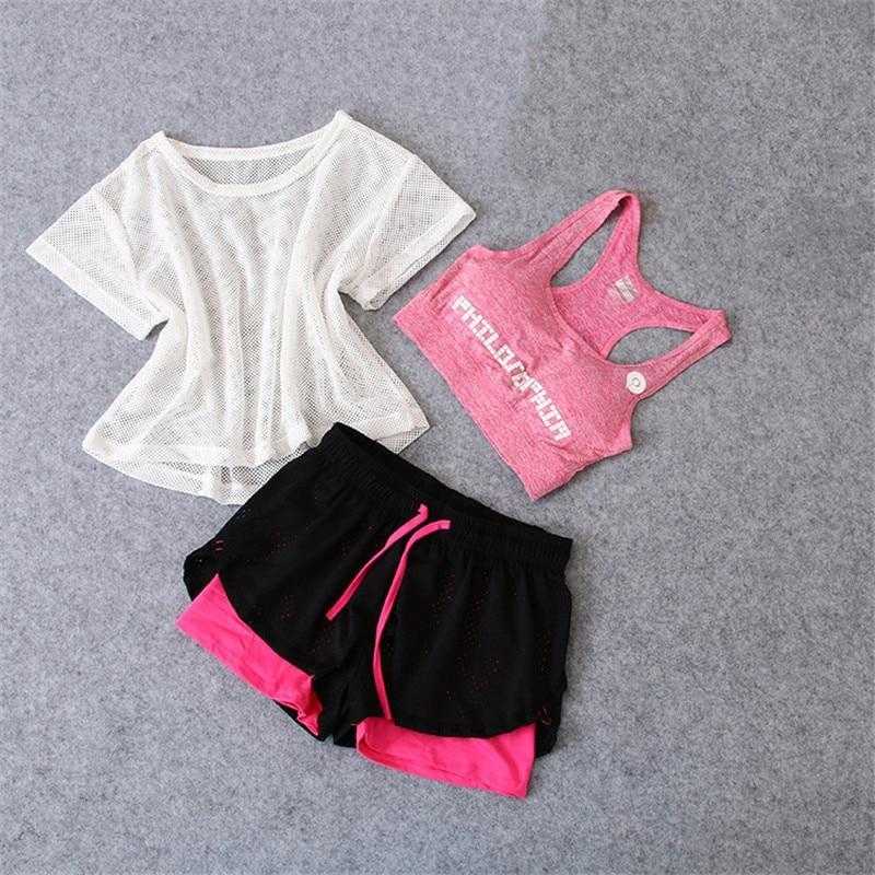 3 Pcs Set Women's Yoga Suit Fitness Clothing | eprolo