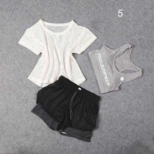 3 Pcs Set Women's Yoga Suit Fitness Clothing | eprolo