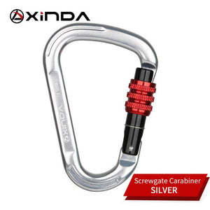 XINDA Outdoor Rock Climbing Carabiner 25KN Safety Connector