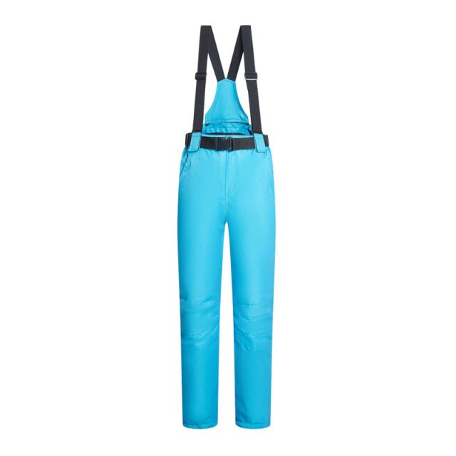 Outdoor Sports Suspenders Windproof Waterproof Winter Trousers