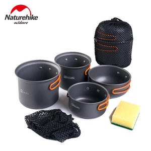 Naturhike Ultralight Outdoor Camping Cookware Utensils set