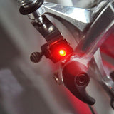 Waterproof Cycling Brake Bike Light Mount Tail Rear Bicycle Light LED High Brightness Red LED lamp Cycling Accessories