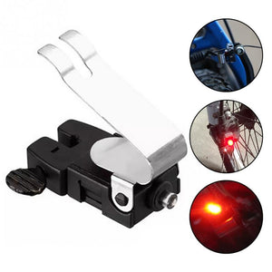 Waterproof Cycling Brake Bike Light Mount Tail Rear Bicycle Light LED High Brightness Red LED lamp Cycling Accessories