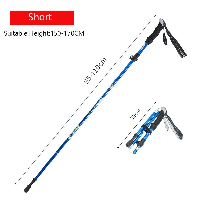 Anti Shock Walking Stick Telescopic Baton