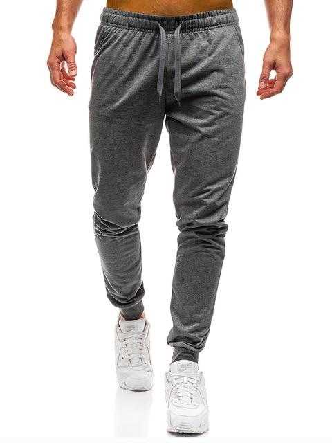 Men Joggers Elastic Waist Long Trousers | GYMFIT24.COM