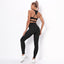 Striped Sports  Leggings Sets Women