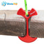 Shinetrip 4 pcs  Aluminum Camping Tent Nail Fishbone  Anchor