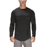 Men Long Sleeve Quick Dry Sport Jersey