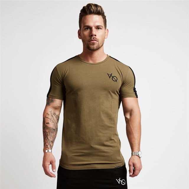 Sport T Shirt Men Cotton O-Neck Gym and Training | eprolo