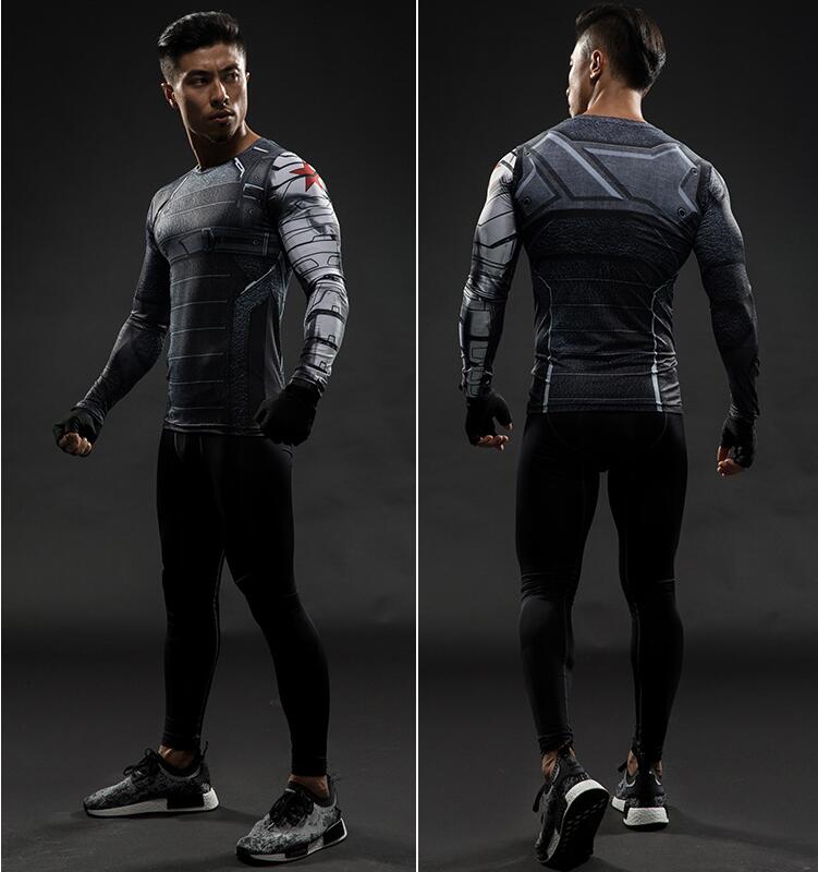 3D Printed fitness T-shirts Men | eprolo