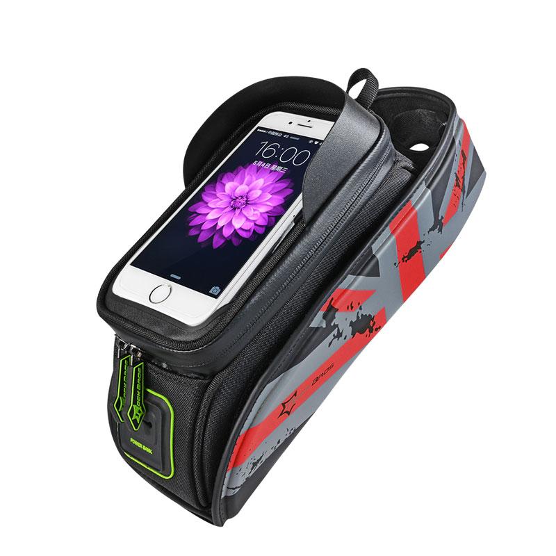 Bike Bag Rainproof Touch Screen Cycling Top Front Phone Case | eprolo