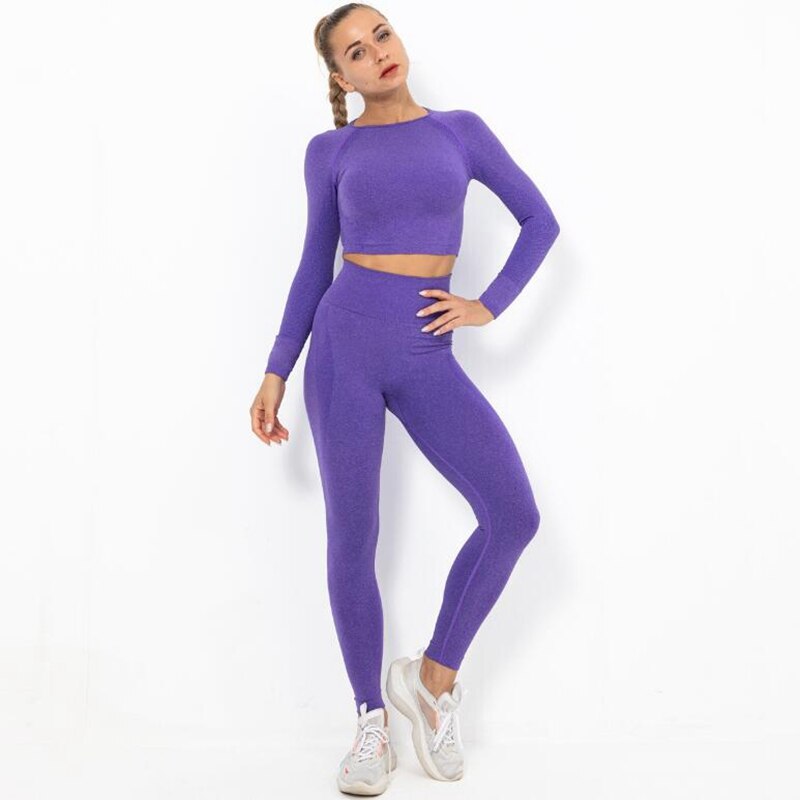 Women Seamless Yoga Set