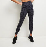 High Waist Women Seamless Yoga Pants Leopard