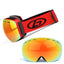 Ski Goggles Double Layers UV Anti-fog  Mask Glasses