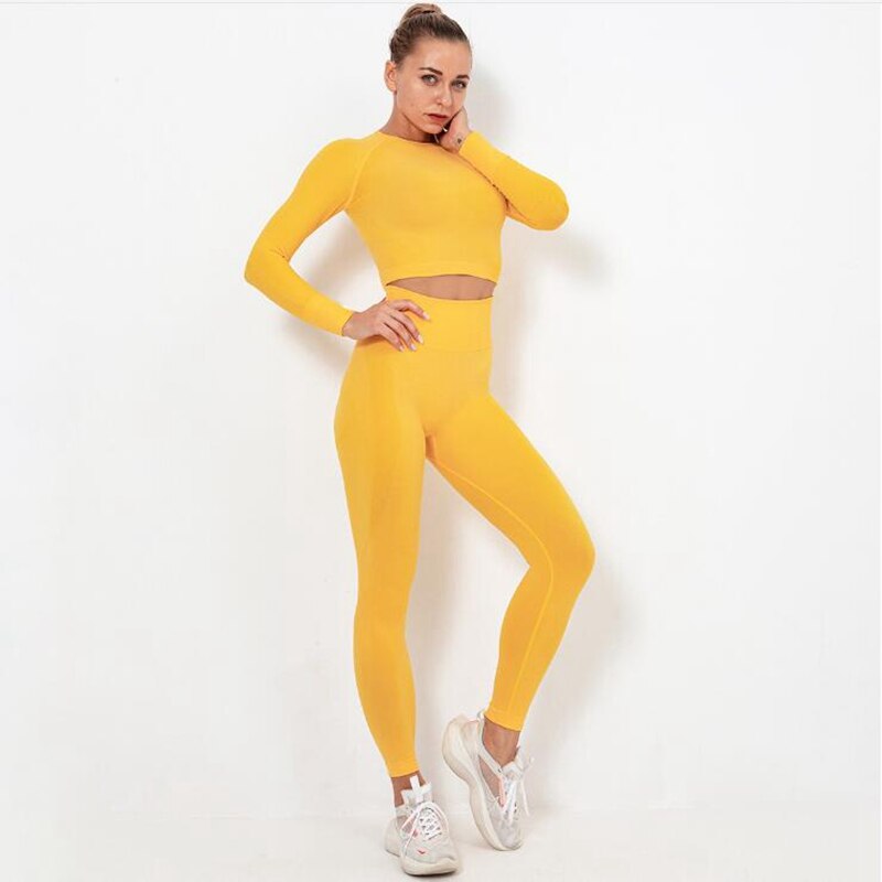 Women Seamless Yoga Set