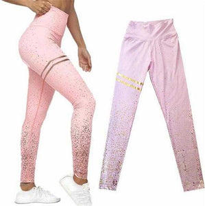 Patchwork Yoga Set Sport Fitness Women Pants Leggings | eprolo