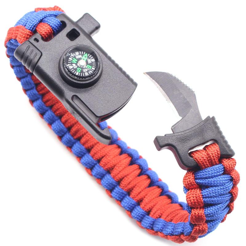 Braided Bracelet  Multi-function Paracord Survival  Rope