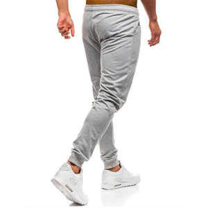 Men Joggers Elastic Waist Long Trousers | GYMFIT24.COM