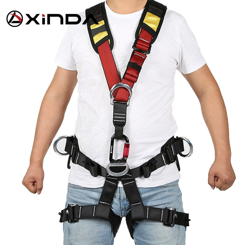 XINDA professional Rock Climbing Harnesses Full Body Safety Belt