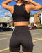 Two-piece Set Ins Seamless Knitting Tracksuit