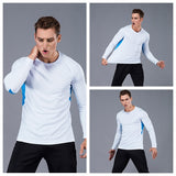 Men Long Sleeve Bodybuilding Sport Running Shirt | GYMFIT24.COM