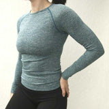 High Stretch Comfort Sport Seamless Long Sleeve | GYMFIT24.COM