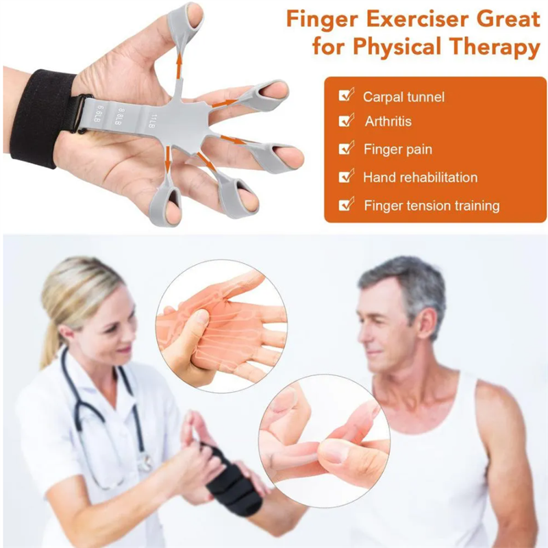 Silicone Grip Device Finger Exercise Training