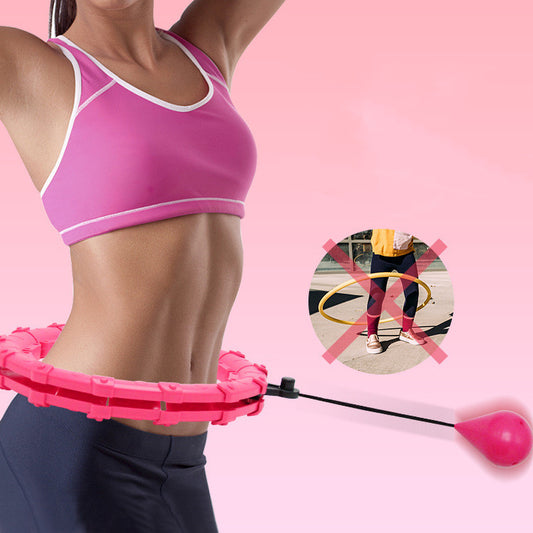 Anillo de fitness ajustable para ejercicios abdominales y de cintura delgada