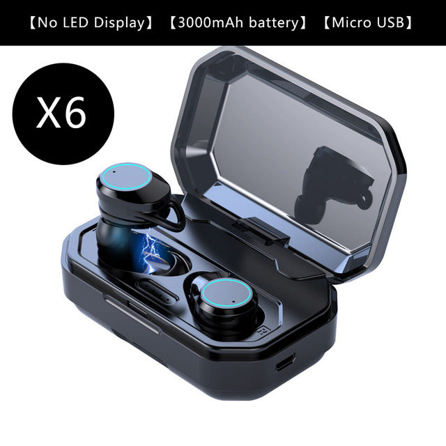 Bluetooth Stereo Earphone Wireless IPX67 Waterproof
