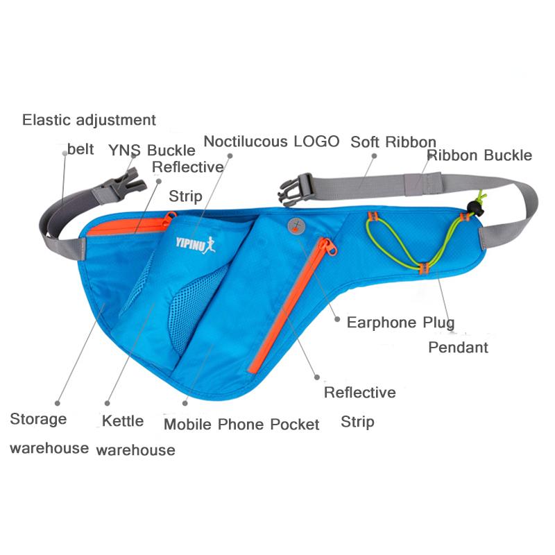 Yipinu Waterproof Running Hydration Outdoor Shoulder /Waist Bag | eprolo