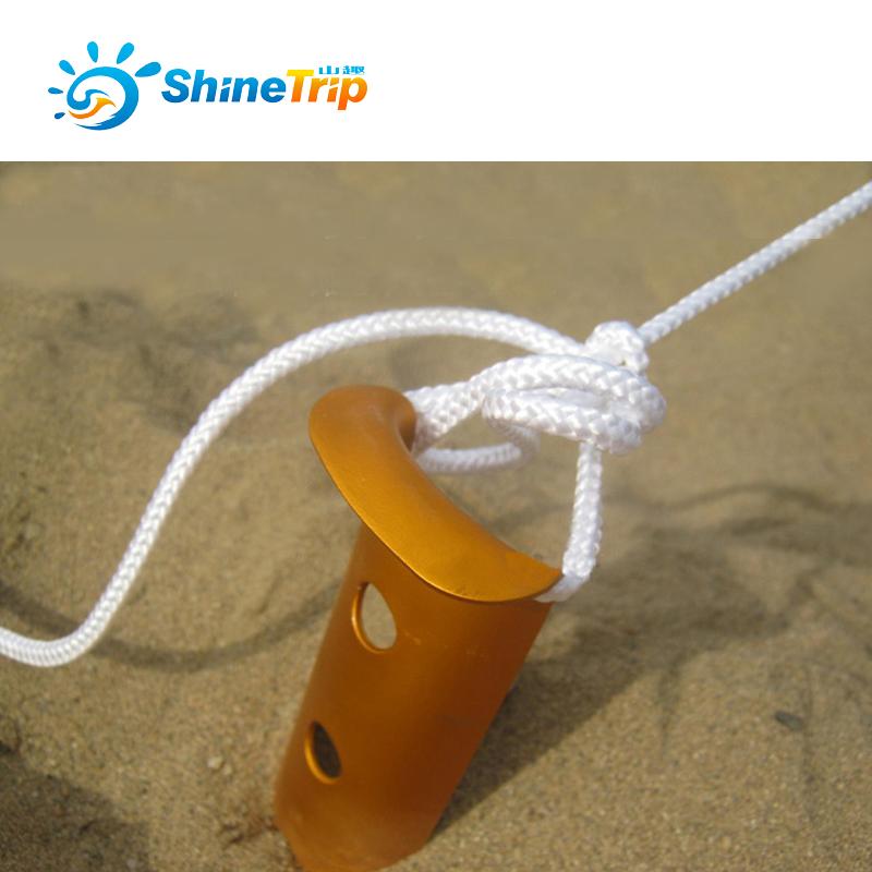 Shine trip 5pcs Outdoor Aluminum  Sand  Nail