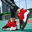 Zapatillas de tenis Flying Net de caña alta para hombre, todas con zapatillas para correr ligeras