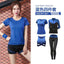 5 pieces sets coat+t shirt+bra+shorts+leggings women yoga clothing | eprolo