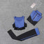 5 pieces sets coat+t shirt+bra+shorts+leggings women yoga clothing | eprolo