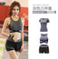 5 pieces sets coat+t shirt+bra+shorts+leggings women yoga clothing | eprolo