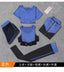 5 pieces sets coat+t shirt+bra+shorts+leggings women yoga clothing | eprolo