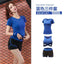 5 pieces sets coat+t shirt+bra+shorts+leggings women yoga clothing | eprolo