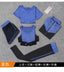 5 pieces sets coat+t shirt+bra+shorts+leggings women yoga clothing | eprolo