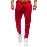 Men Joggers Elastic Waist Long Trousers | GYMFIT24.COM