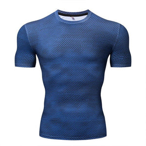 Camouflage Compression tshirts Running Tights Men | GYMFIT24.COM