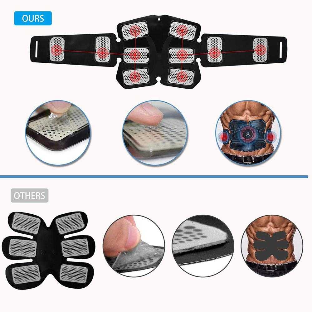 Abdominal Muscle Stimulator Trainer EMS Abs Fitness Equipment | eprolo