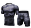 FANNAI Brand Mens Running set T Shirt and shorts  Compression Tights | eprolo