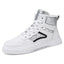 Zapatos casuales de lona de algodón blanco 