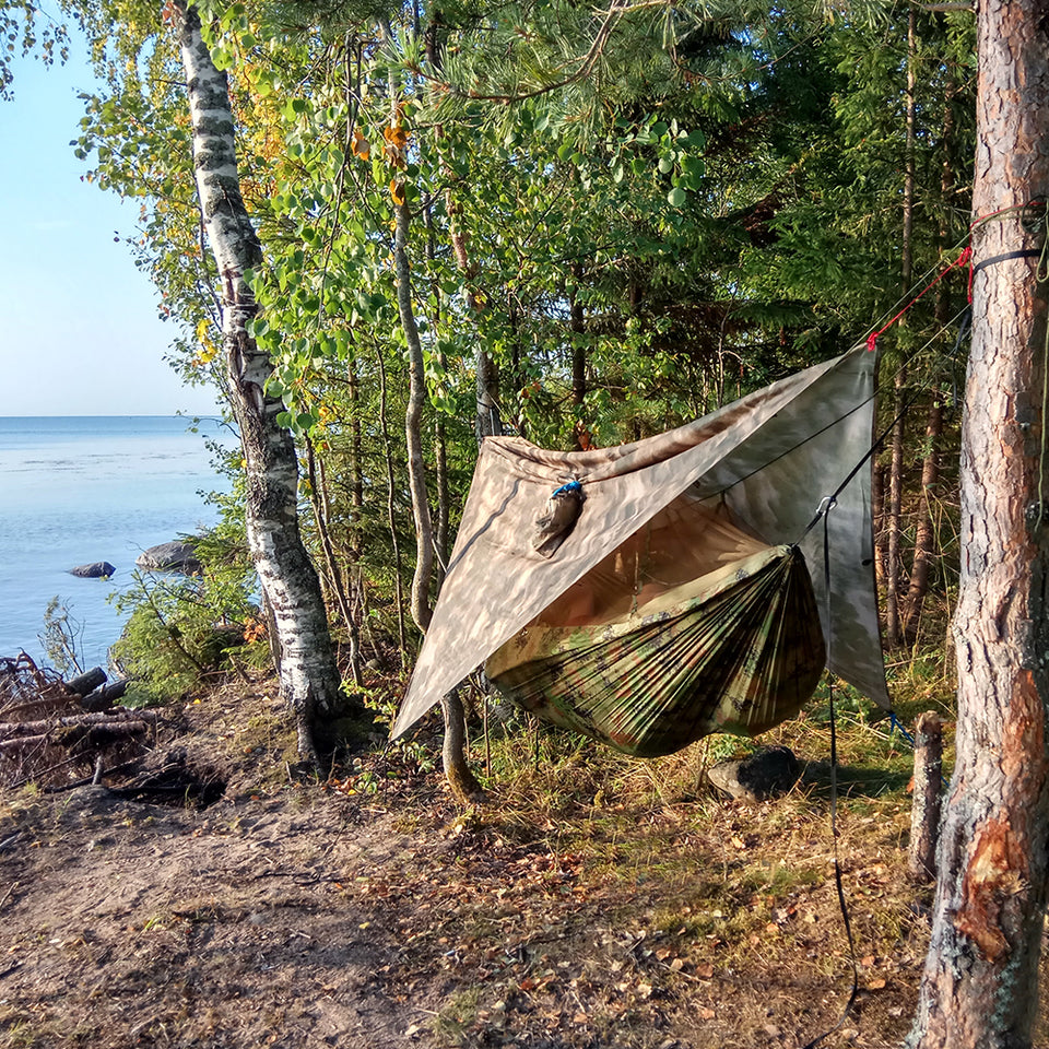 1/2 Person Outdoor Mosquito Net Hammock