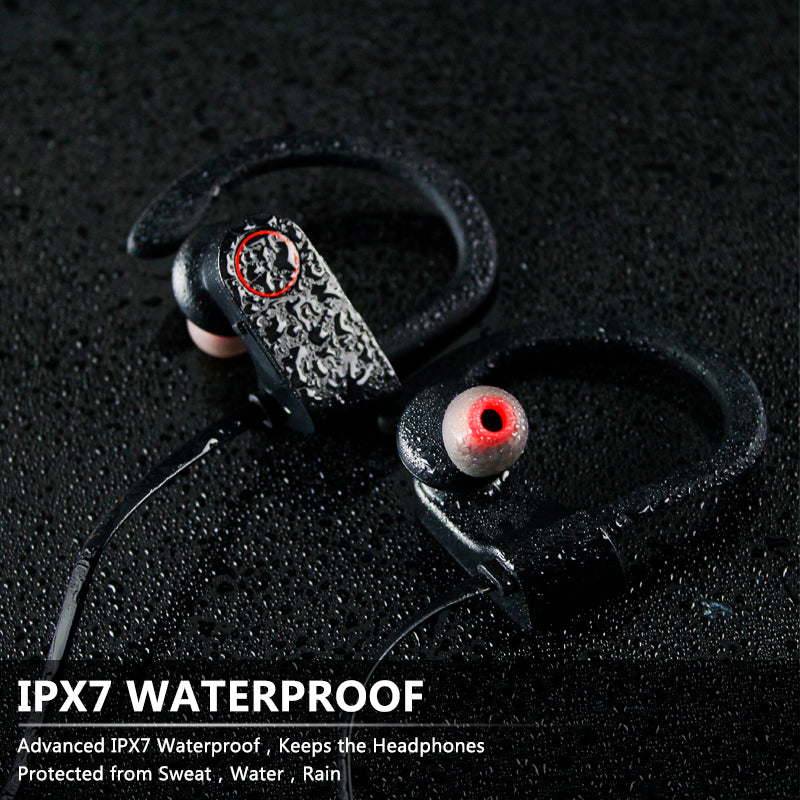 Sports Bass Bluetooth Headphones Waterproof