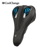 CoolChange Bicycle Saddle Liquid Silicone Gels soft seat  Cover | eprolo